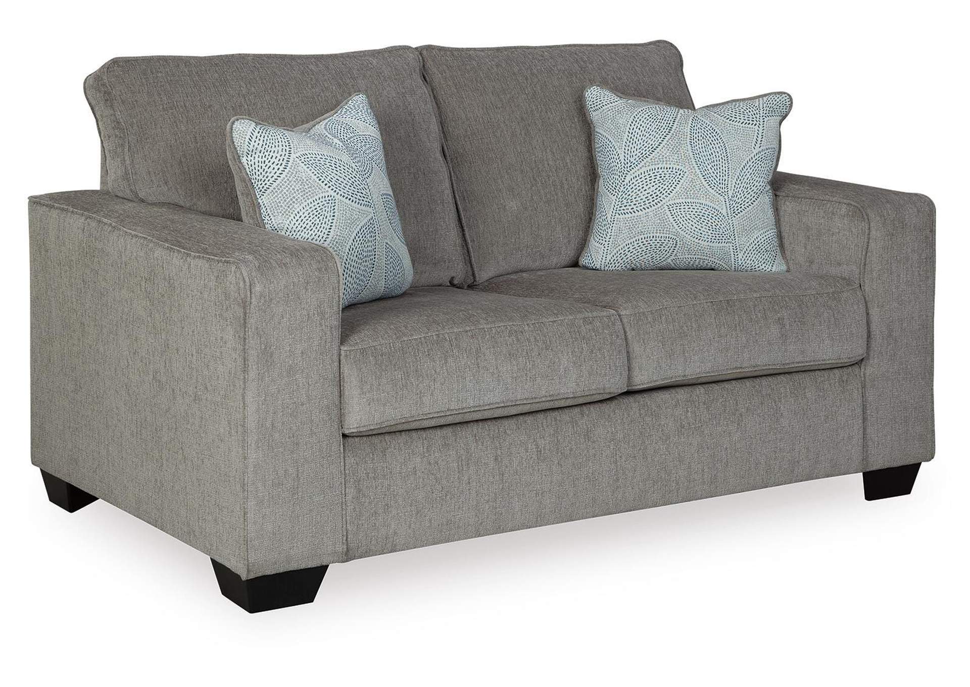 Altari Sofa and Loveseat angled view
