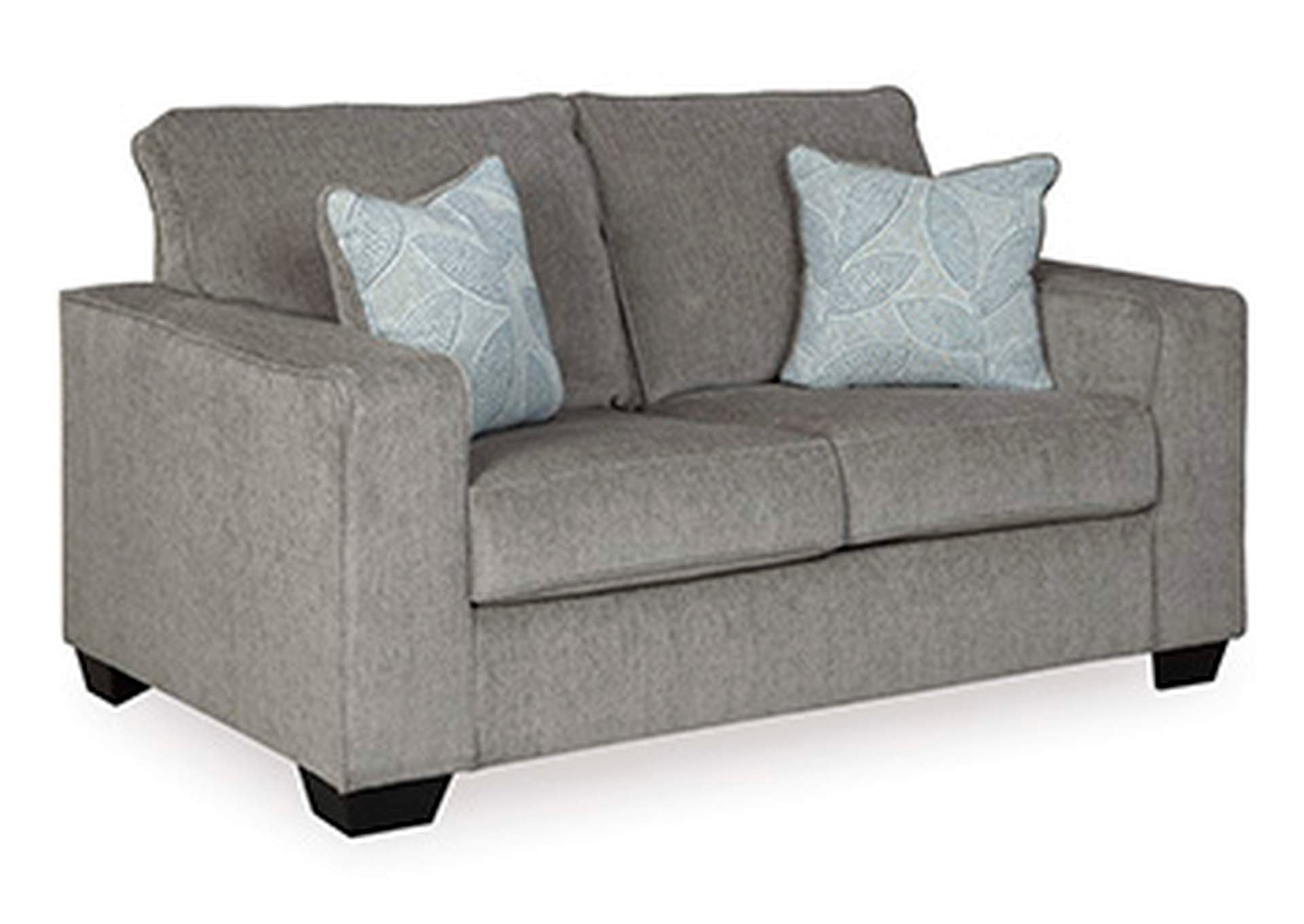 Altari Loveseat angled view