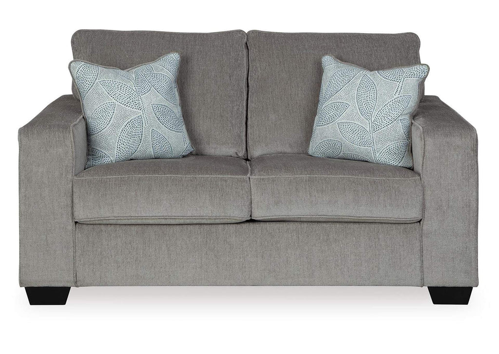 Altari Sofa, Loveseat, Chair and Ottoman front view
