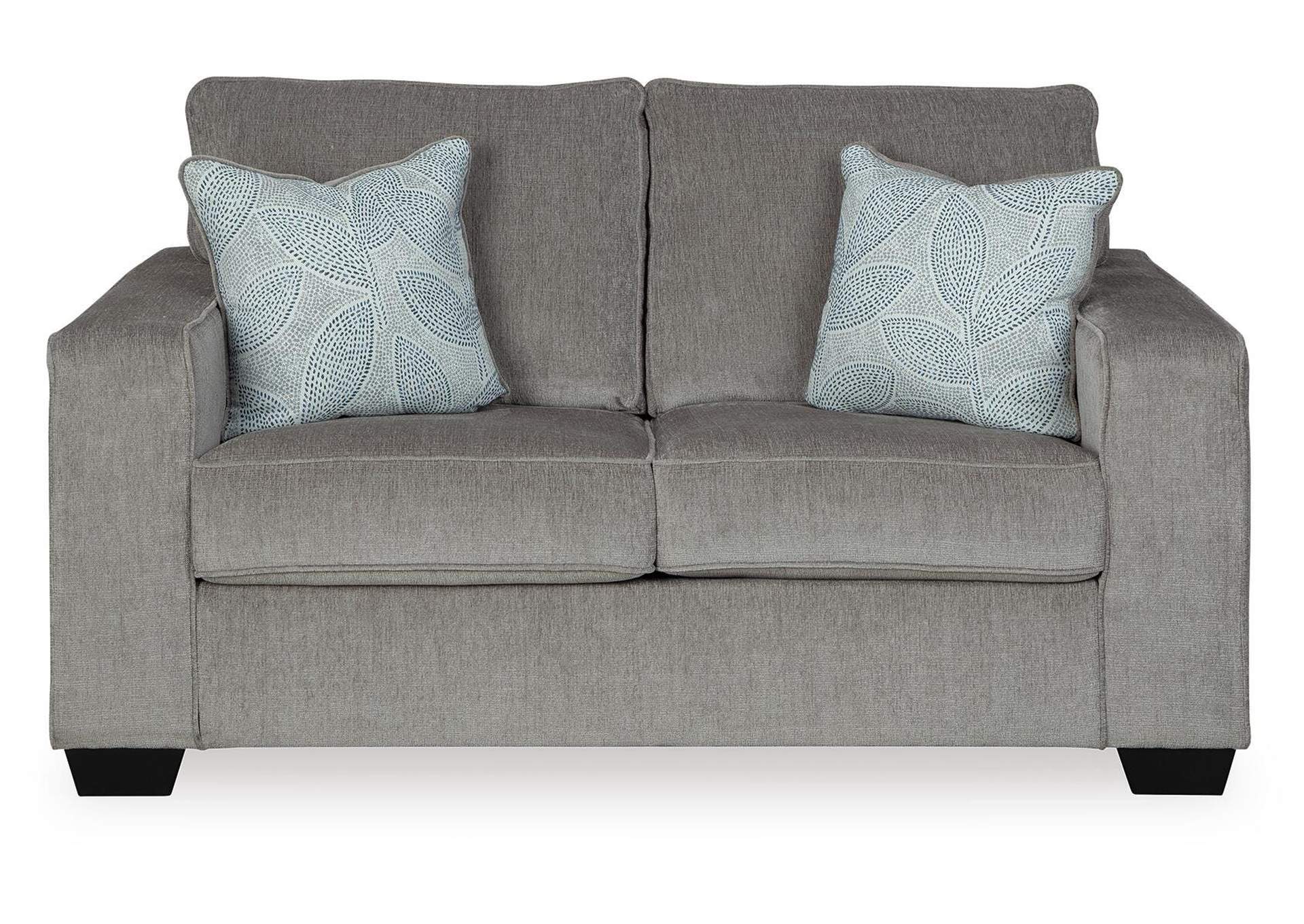 Altari Sofa, Loveseat, Chair and Ottoman front view