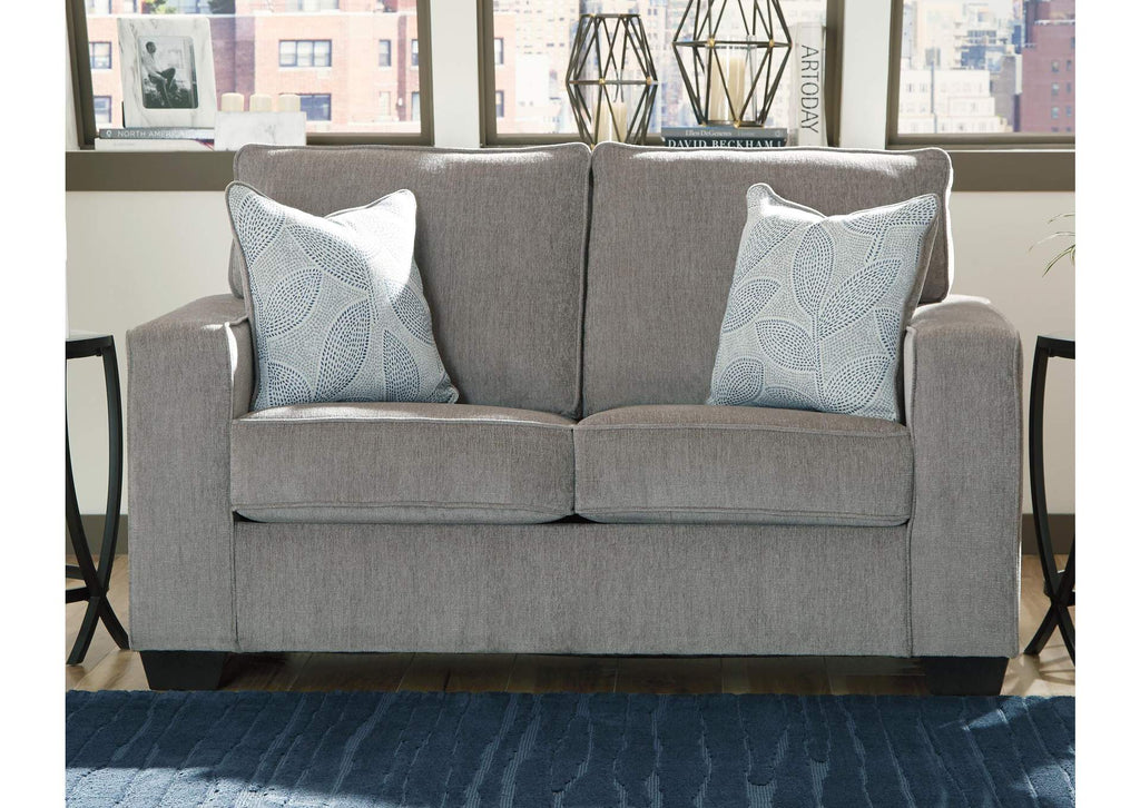 Altari Sofa and Loveseat room view