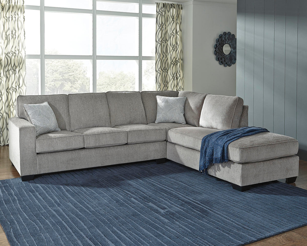 Altari sectional, 2-Piece Sectional with Chaise · Right-Facing Chaise · 110 × 90 × 39 in, view 3