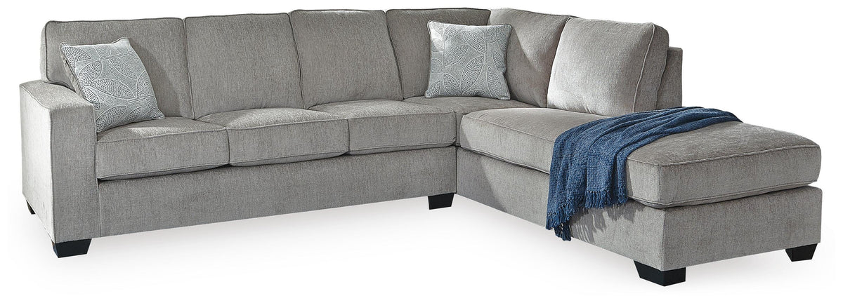 Altari sectional, 2-Piece Sectional with Chaise · Right-Facing Chaise · 110 × 90 × 39 in, view 2
