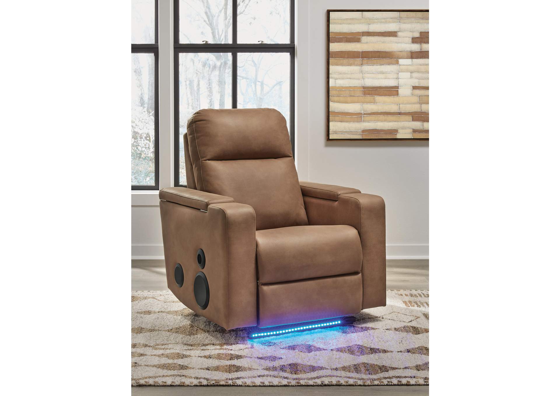 Lorrenton Power Glider Recliner with Audio System
