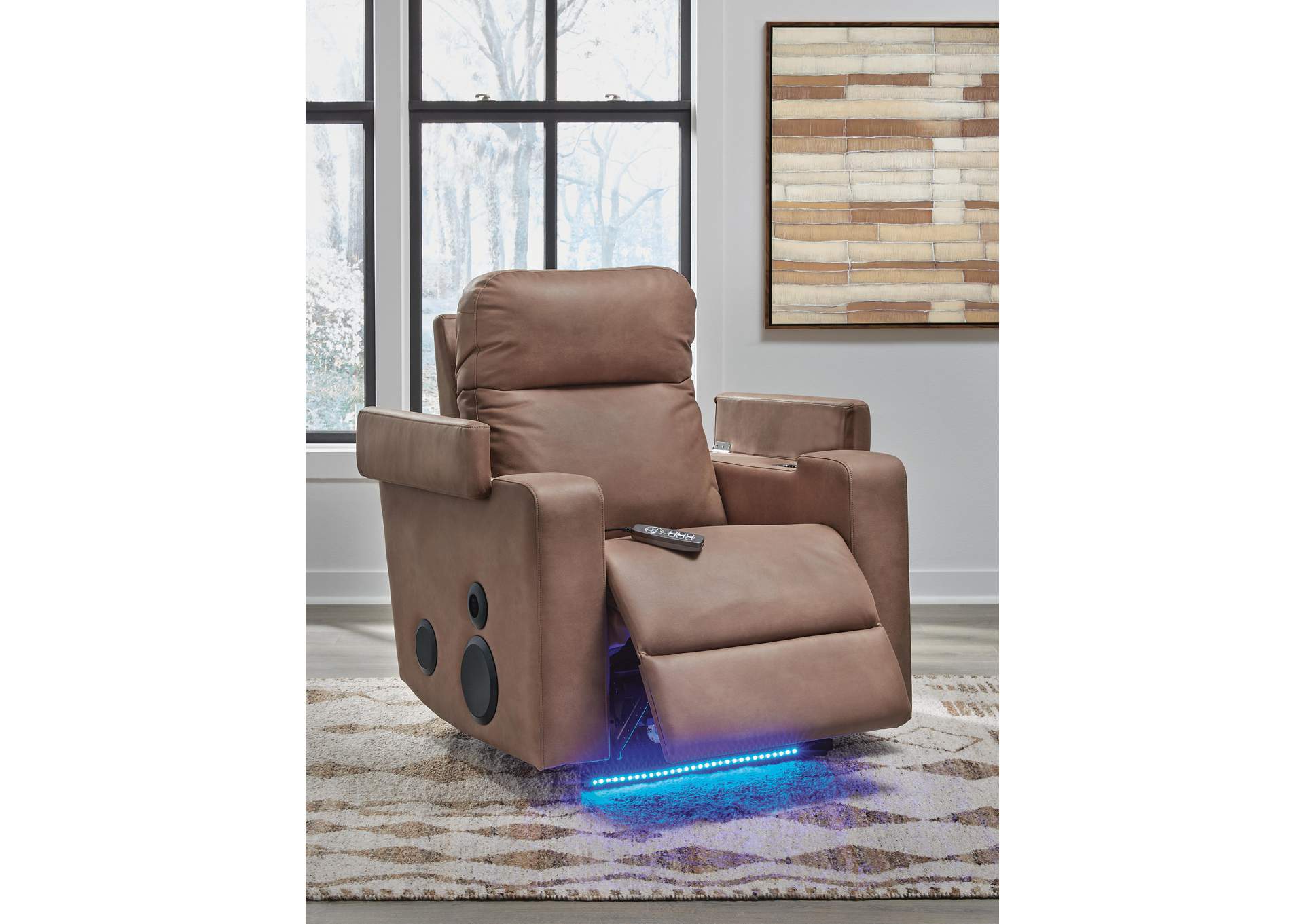 Lorrenton Power Glider Recliner with Audio System