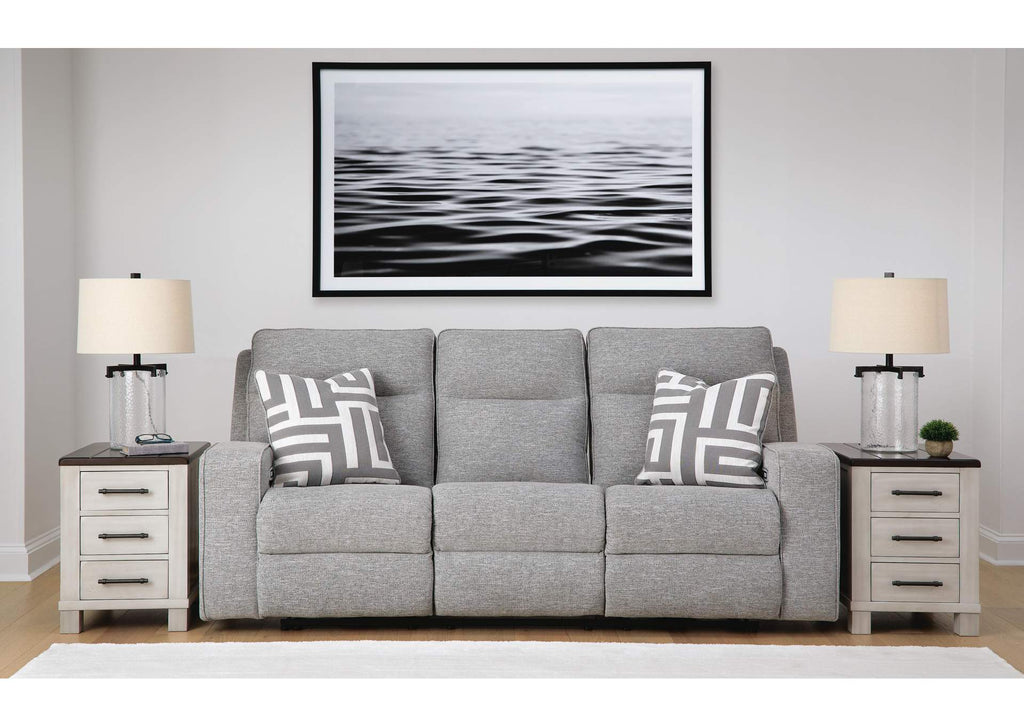 Biscoe Power Sofa, Loveseat and Recliner