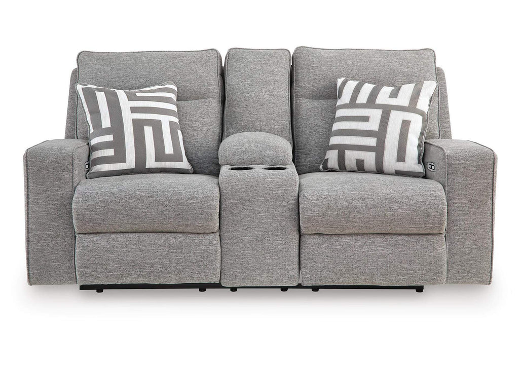 Biscoe Power Sofa, Loveseat and Recliner