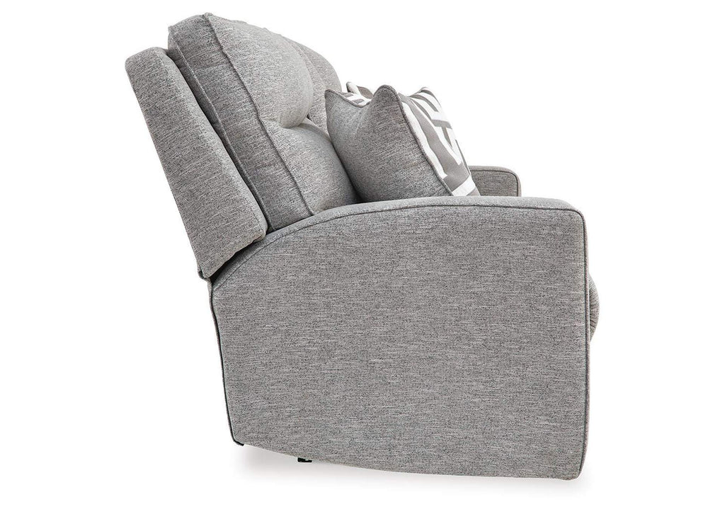 Biscoe Power Sofa, Loveseat and Recliner side view