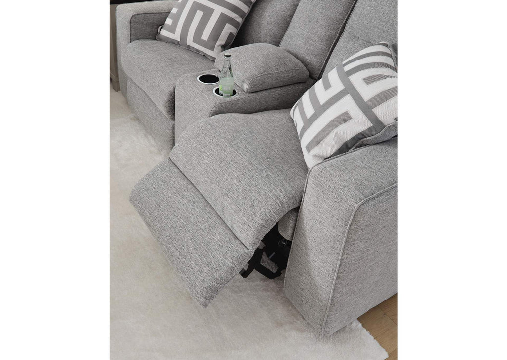 Biscoe Power Reclining Loveseat with Console