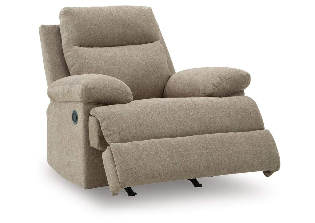 Side-Swipe Recliner side view