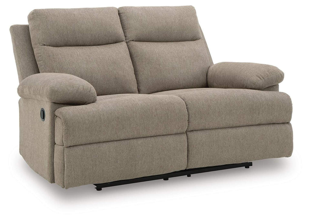 Side-Swipe Reclining Loveseat side view