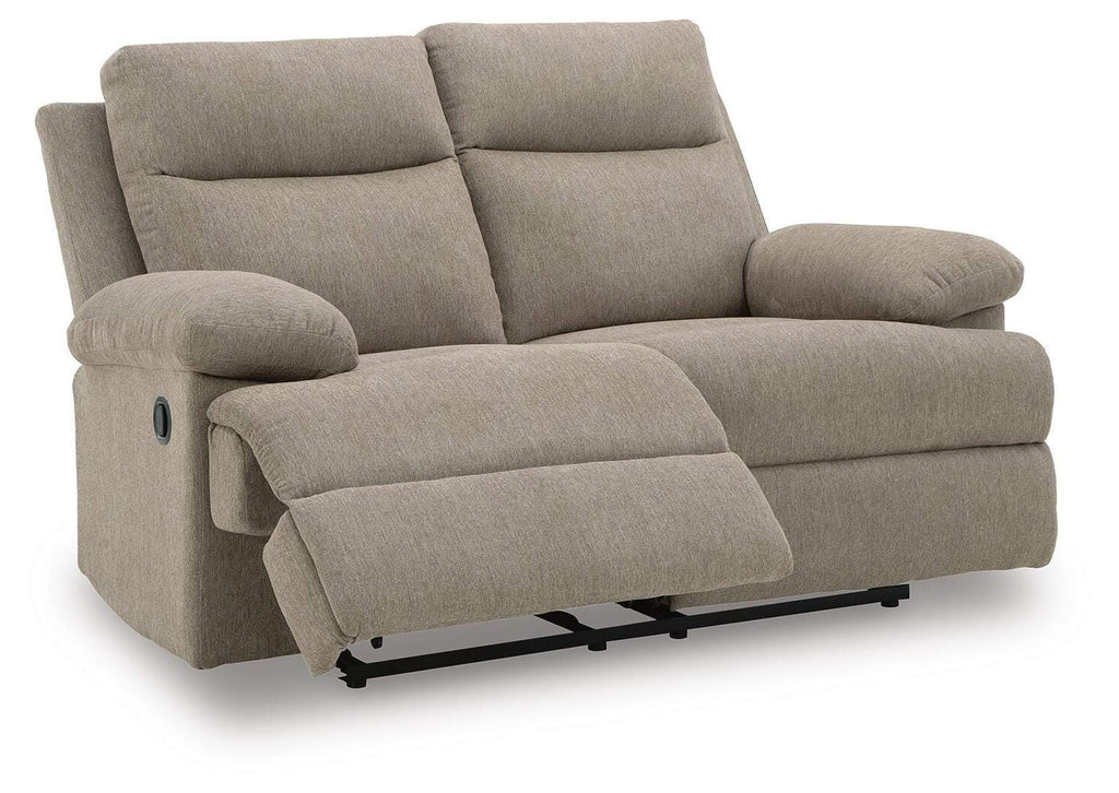 Side-Swipe Reclining Loveseat side view