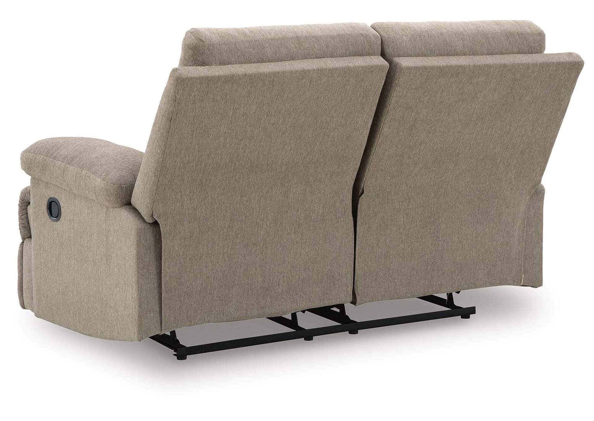 Side-Swipe Reclining Loveseat side view