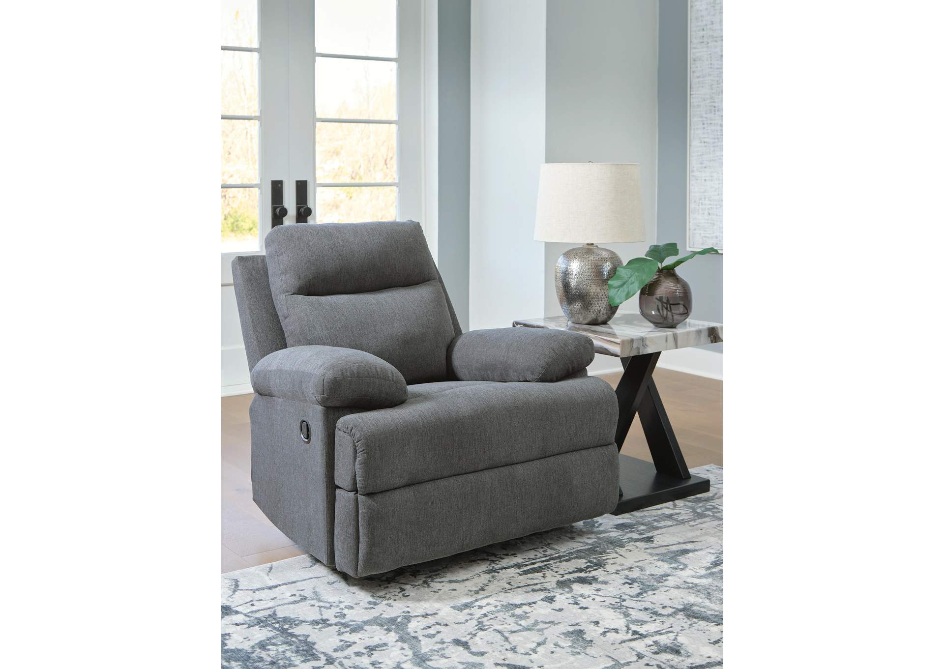 Side-Swipe Recliner side view