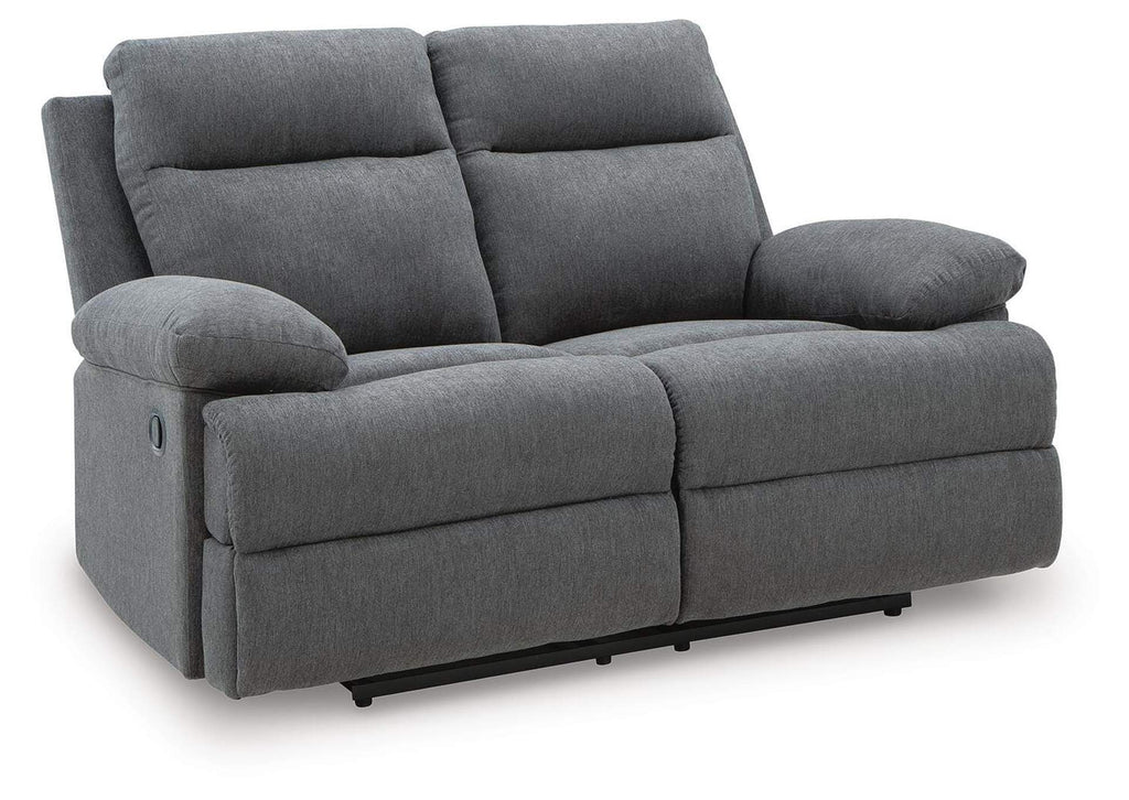 Side-Swipe Reclining Loveseat side view