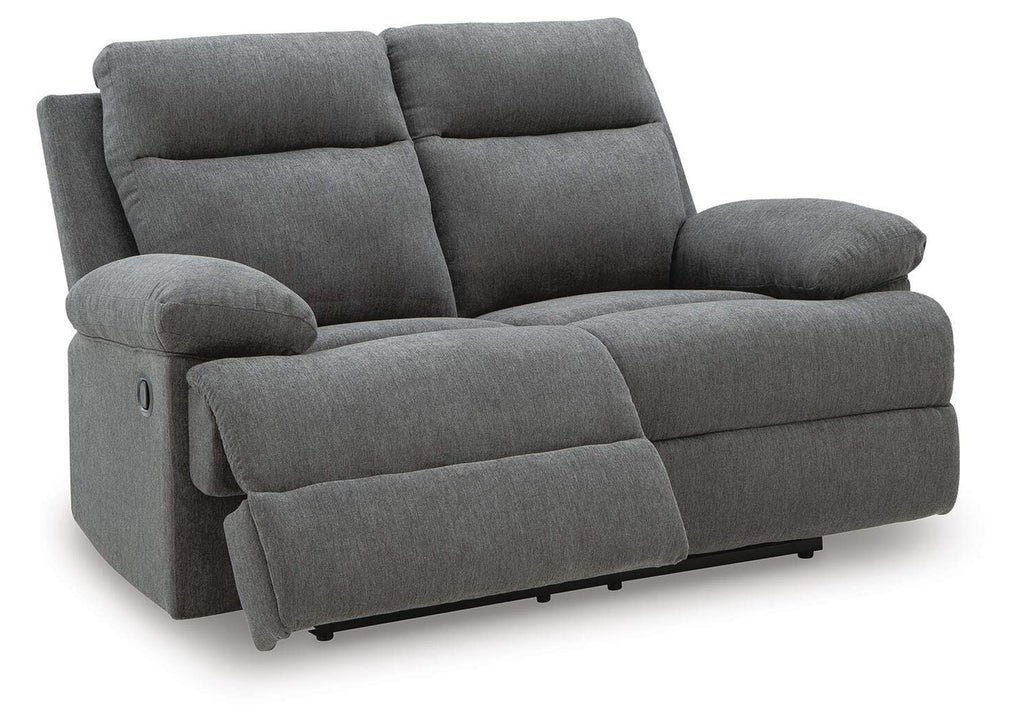 Side-Swipe Reclining Loveseat side view