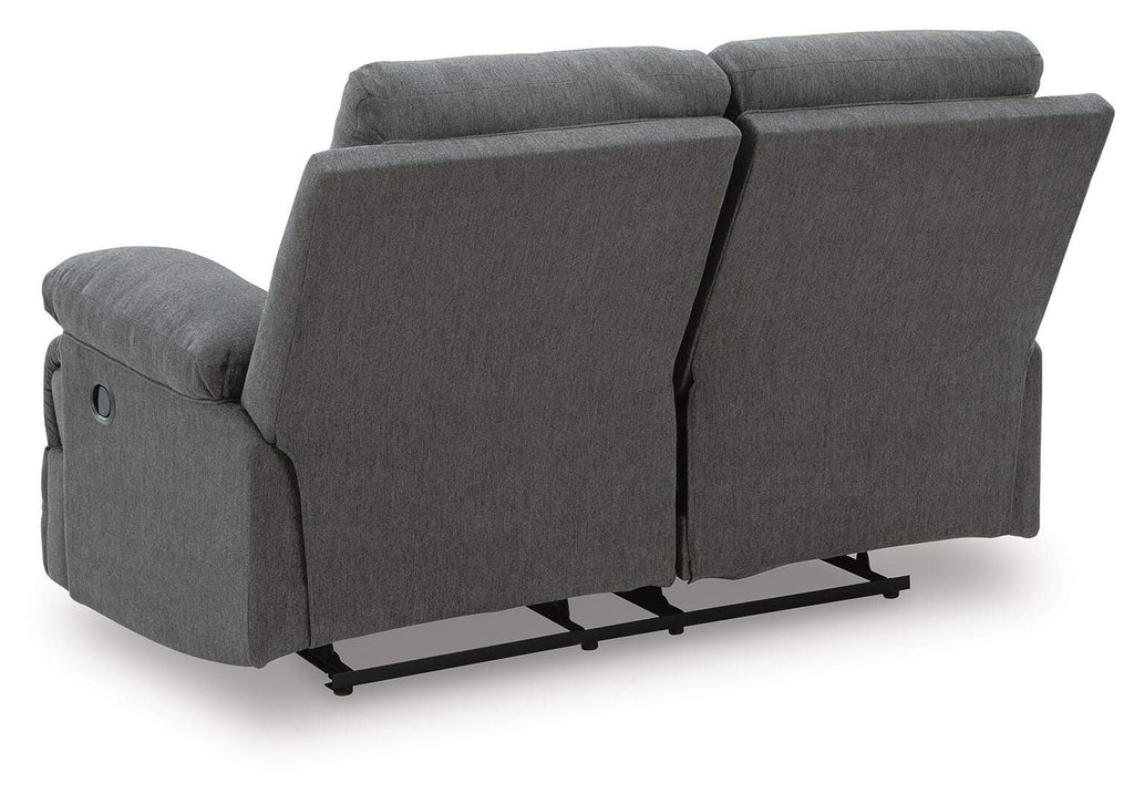 Side-Swipe Reclining Loveseat side view