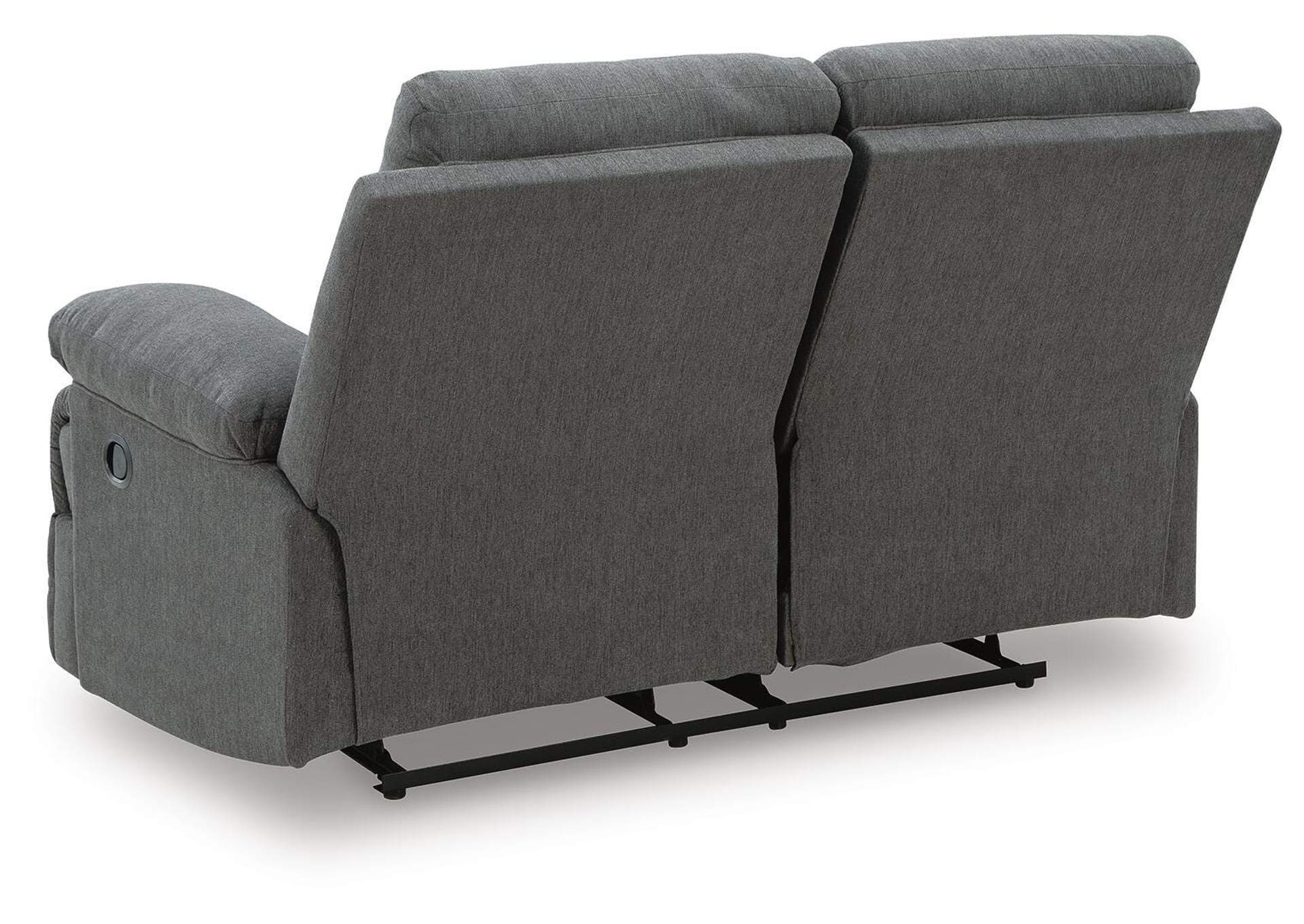 Side-Swipe Reclining Loveseat side view