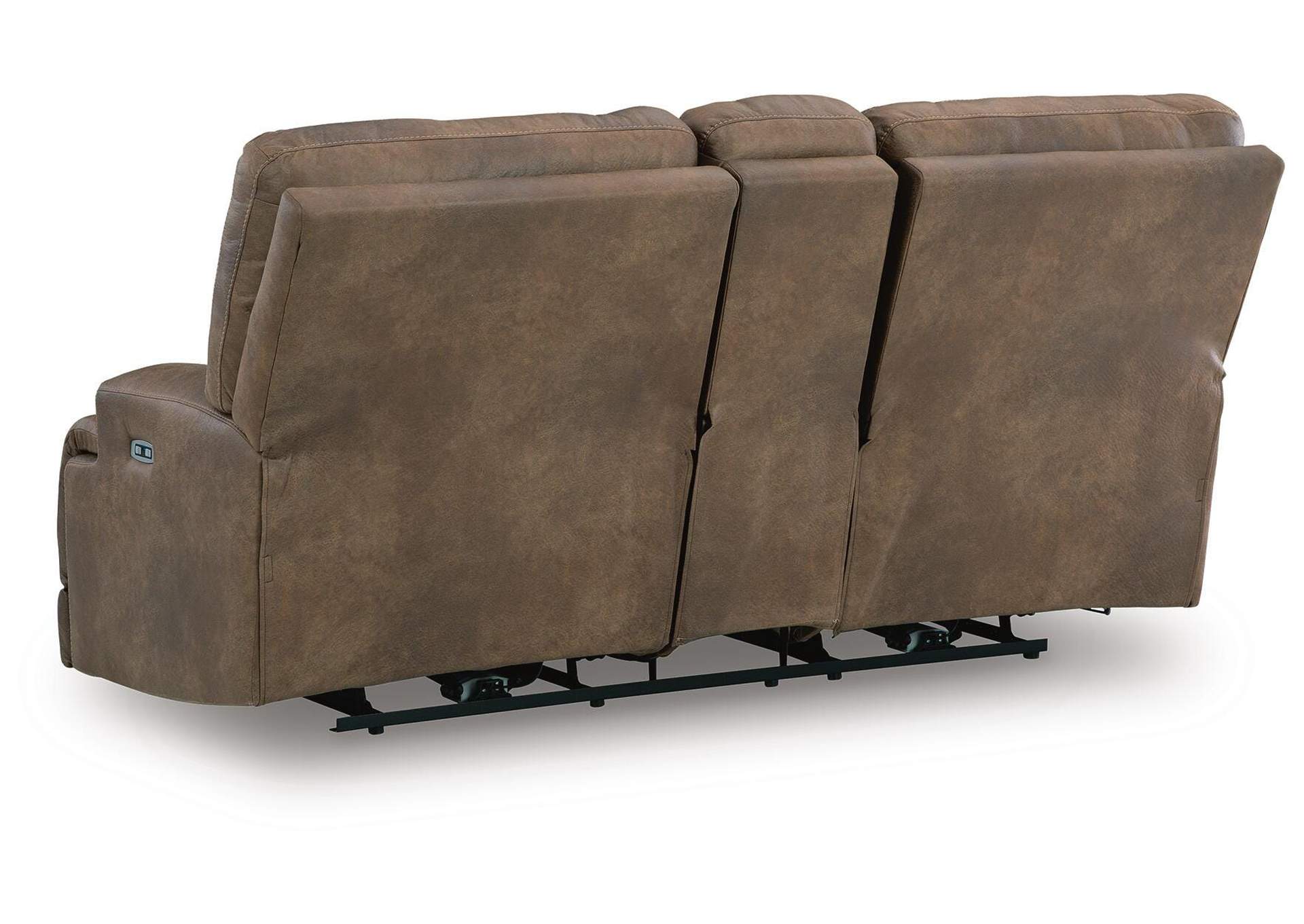 Beckley Place Power Reclining Loveseat with Console