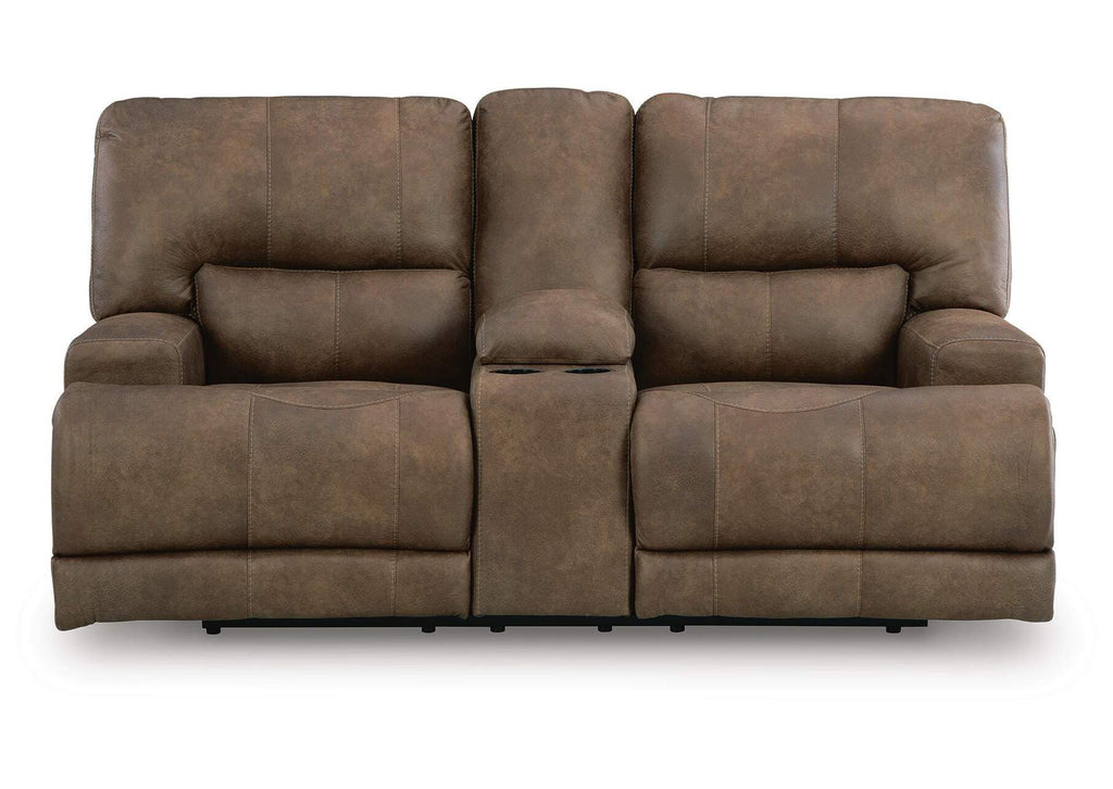 Beckley Place Power Reclining Loveseat with Console