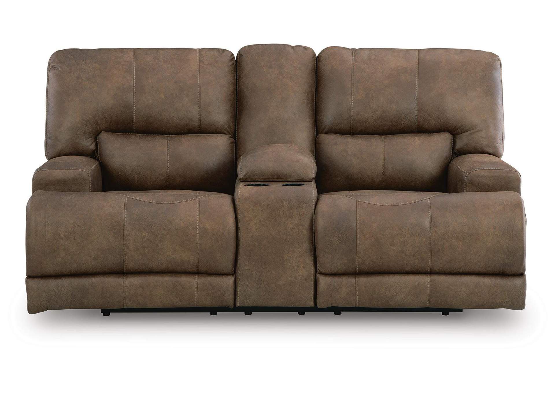 Beckley Place Power Reclining Loveseat with Console