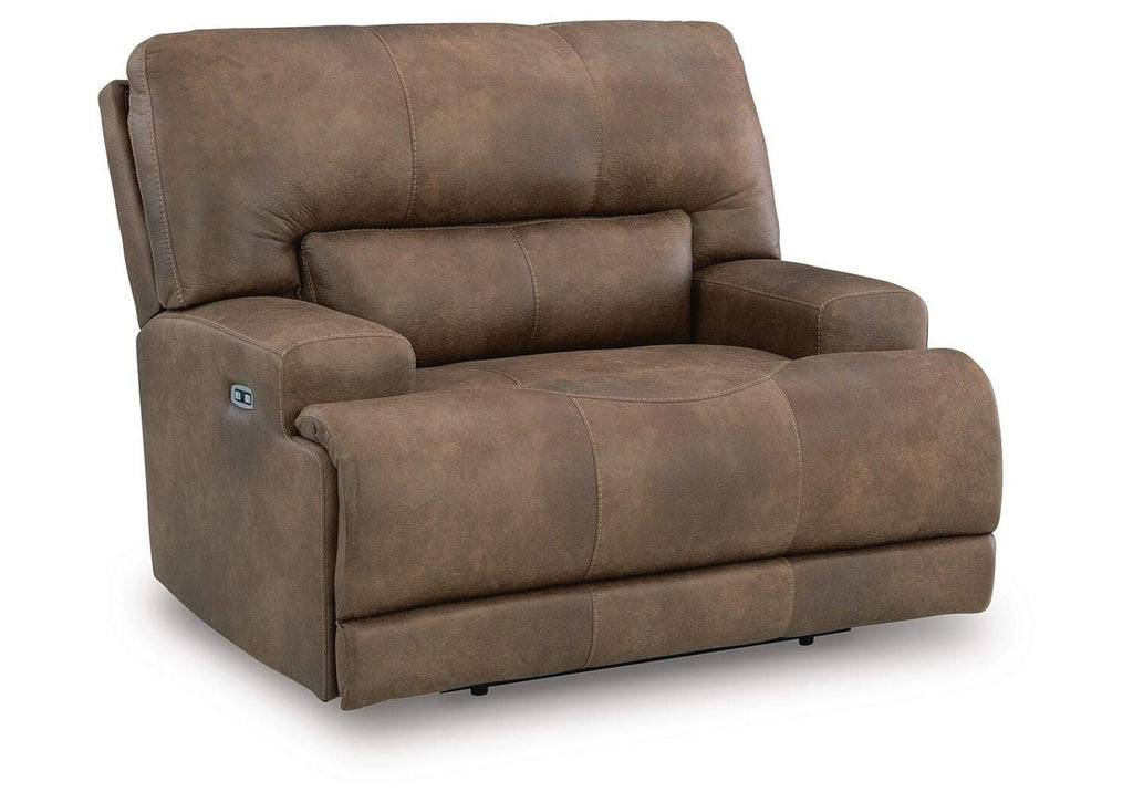 Beckley Place Power Recliner angled view