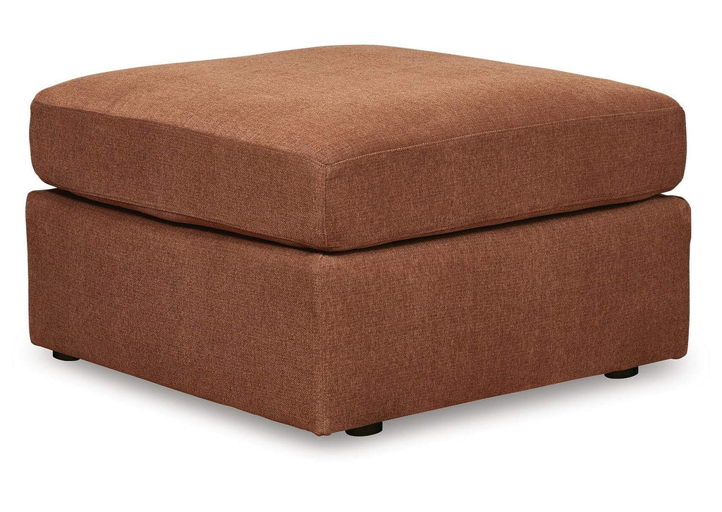 Modmax Oversized Accent Ottoman angled view