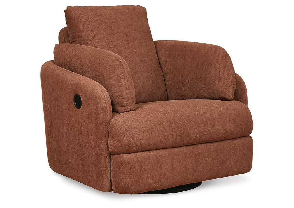 Modmax Swivel Glider Recliner angled view