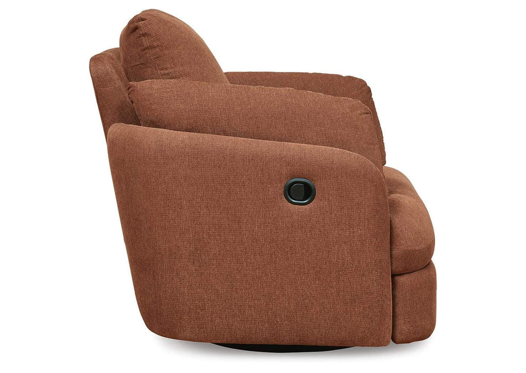 Modmax Swivel Glider Recliner side view