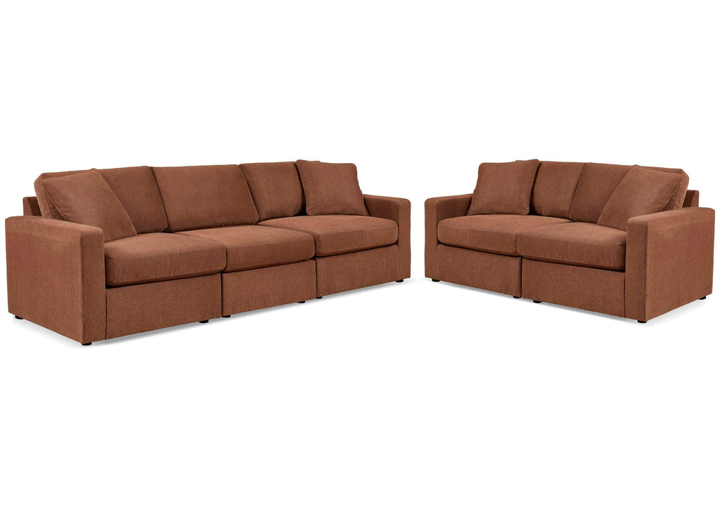 Modmax Performance Fabric Modular Sofa and Loveseat fabric detail