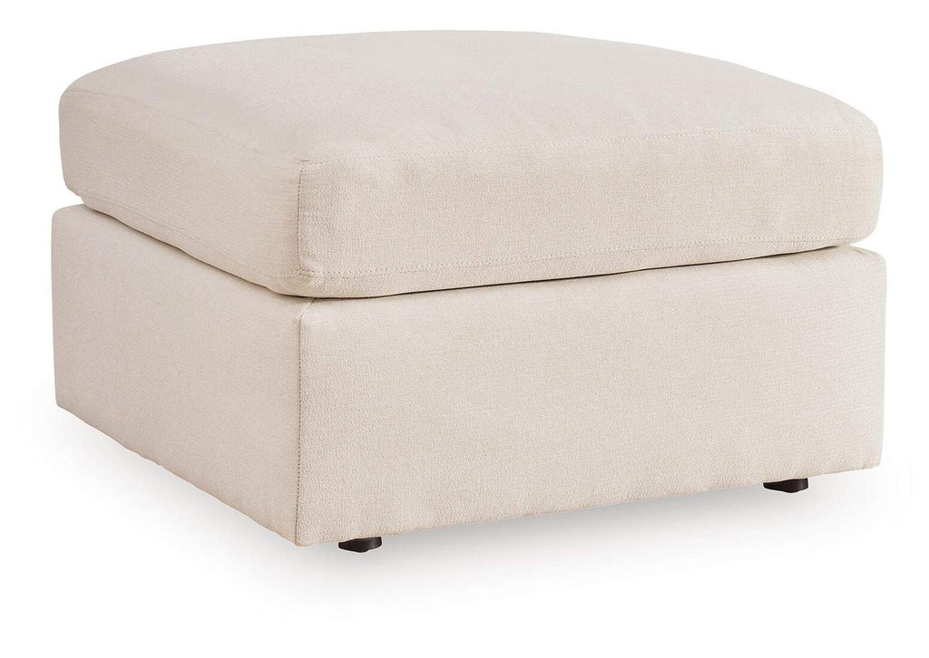 Modmax Oversized Accent Ottoman angled view