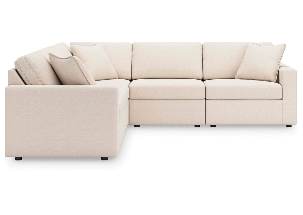 Modmax Oyster sectional front view