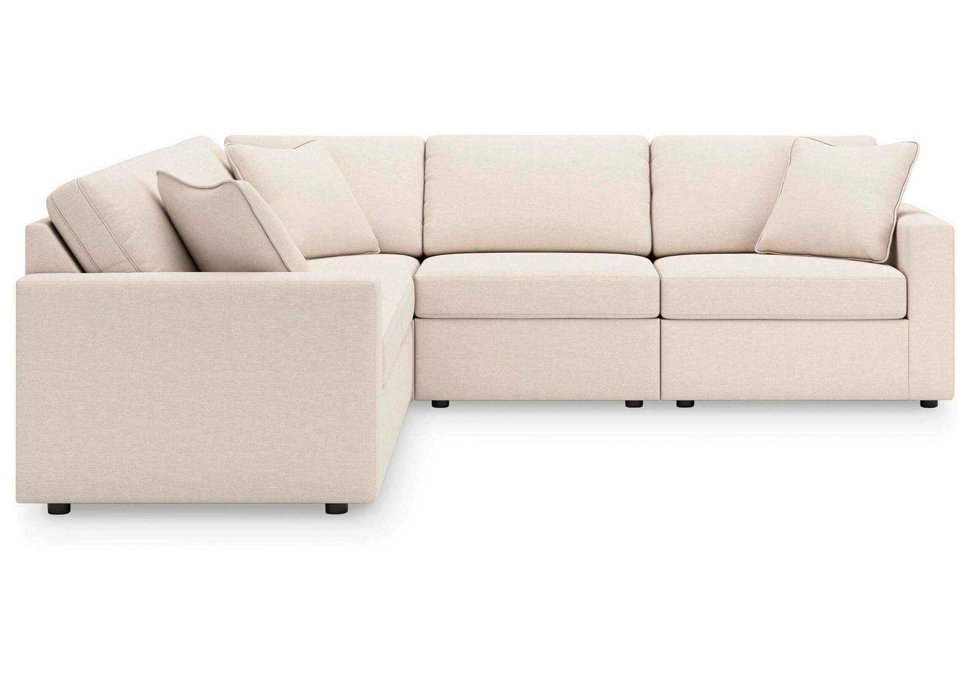 Modmax Oyster sectional front view