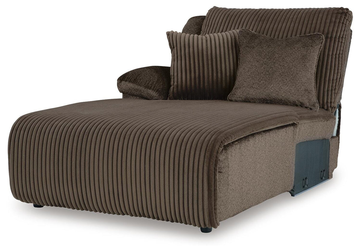 Top Tier sectional, 3-Piece Reclining Sofa Chaise Sectional · 130 × 74 × 41 in · 92705S11, view 3
