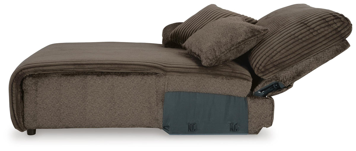 Top Tier sectional, 3-Piece Reclining Sofa Chaise Sectional · 130 × 74 × 41 in · 92705S11, view 4
