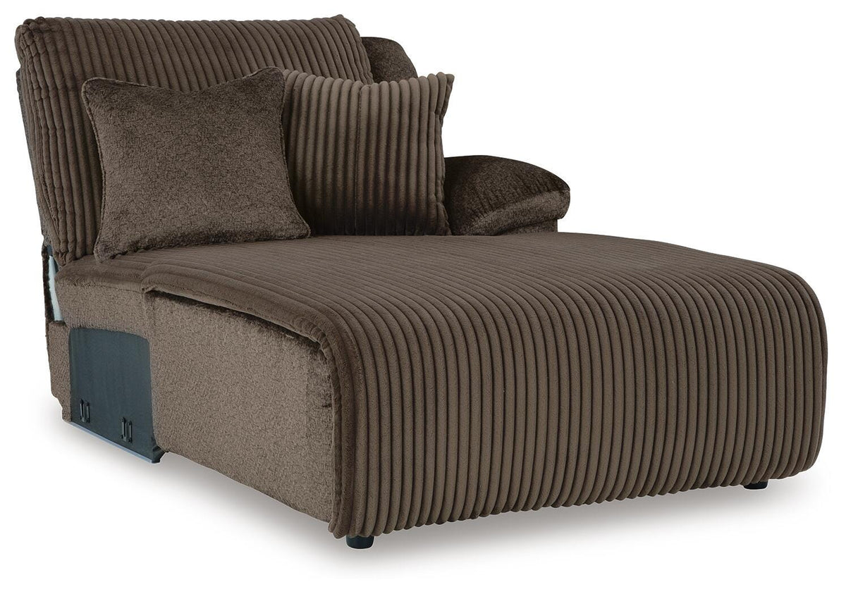 Top Tier sectional, 3-Piece Reclining Sofa Chaise Sectional · 130 × 74 × 41 in, view 3
