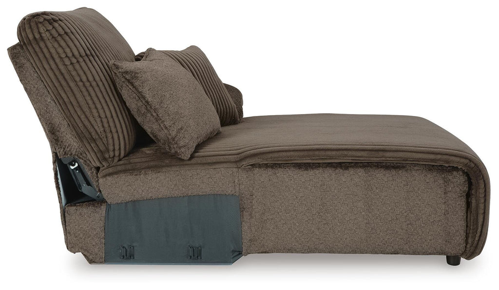 Top Tier sectional, 3-Piece Reclining Sofa Chaise Sectional · 130 × 74 × 41 in, view 4