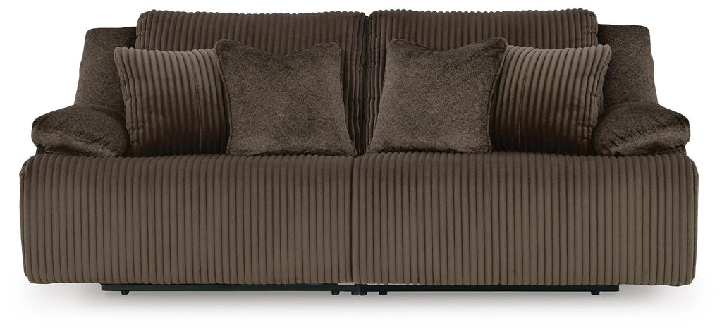 Top Tier sectional, 2-Piece Reclining Sectional Loveseat · 92 × 40 × 41 in, view 1
