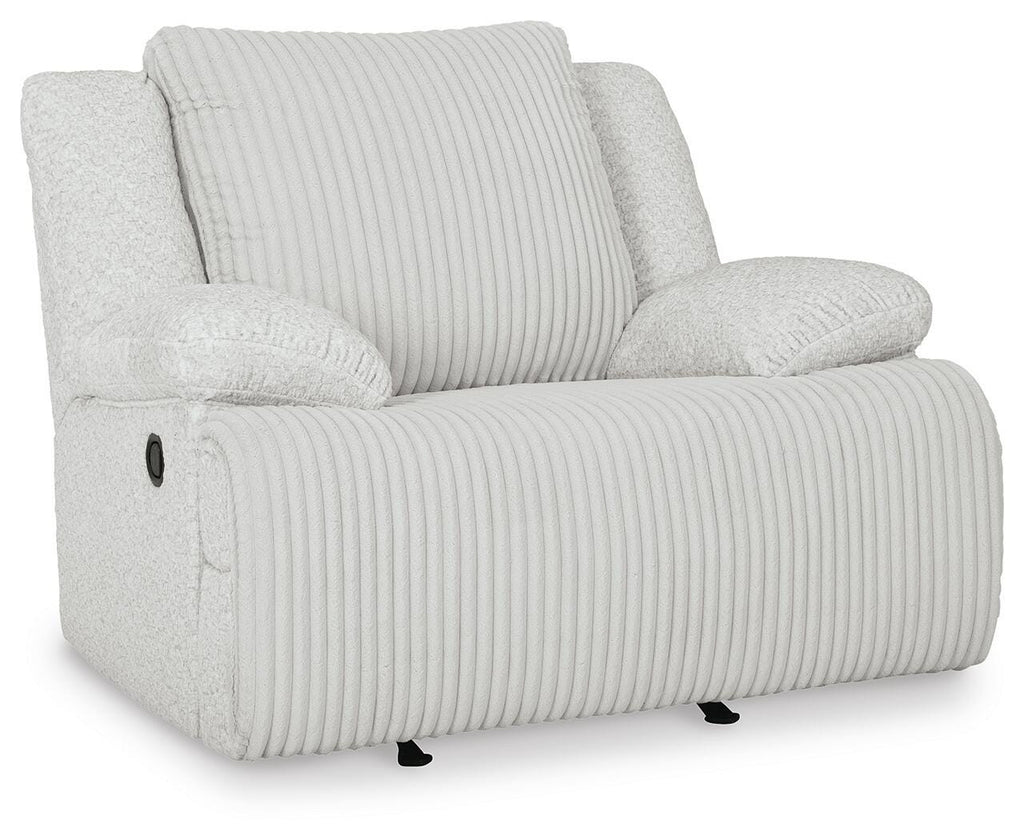 Top Tier Recliner in Alloy, closed view