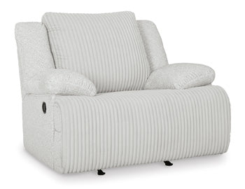 Top Tier Recliner in Alloy, closed view