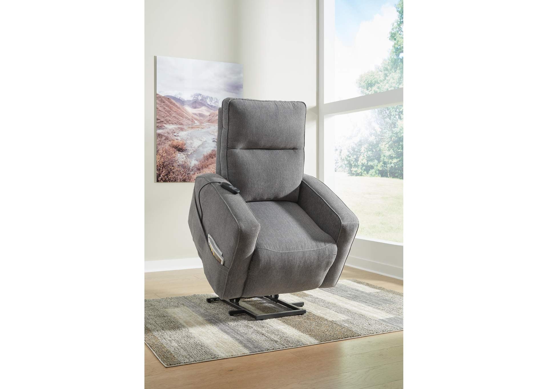 Starganza Power Lift Recliner angled view