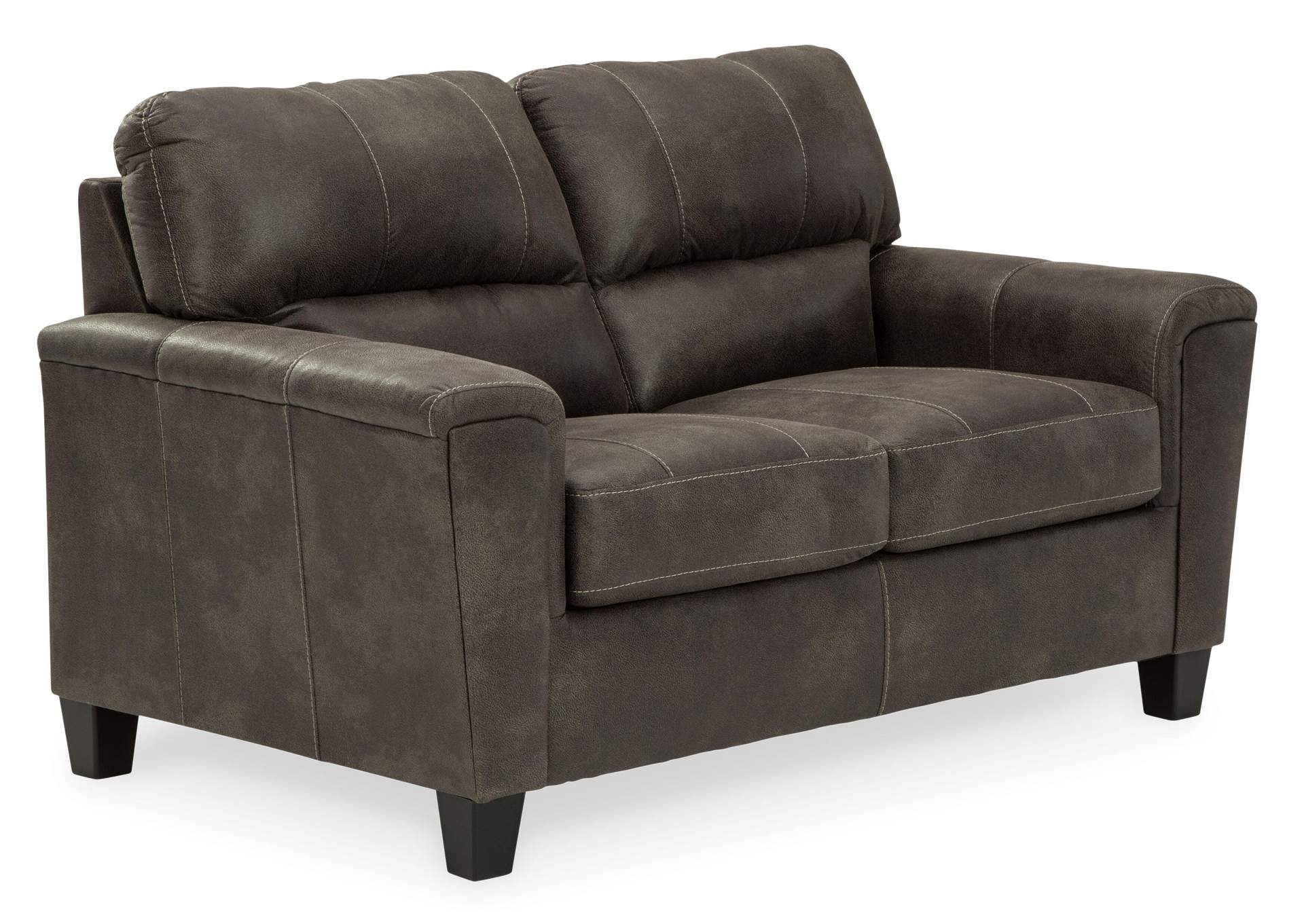 Navi Sofa, Loveseat and Recliner angled view