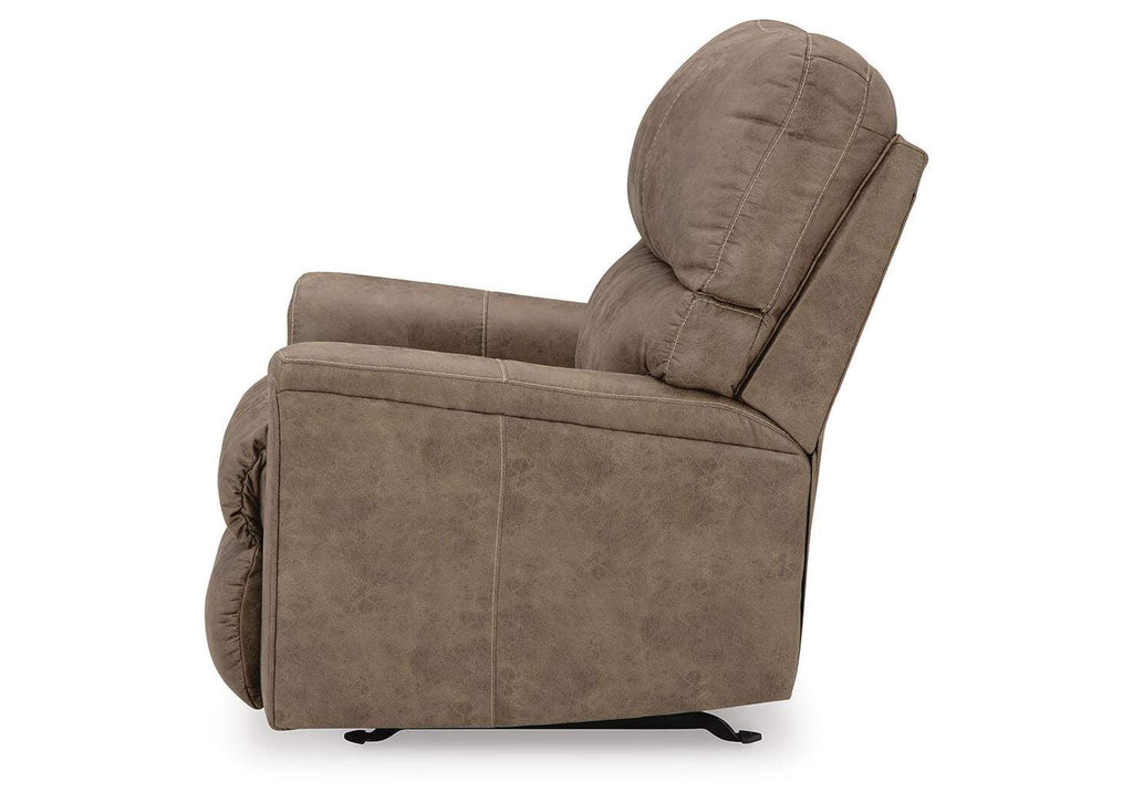 Navi Sofa, Loveseat and Recliner side view