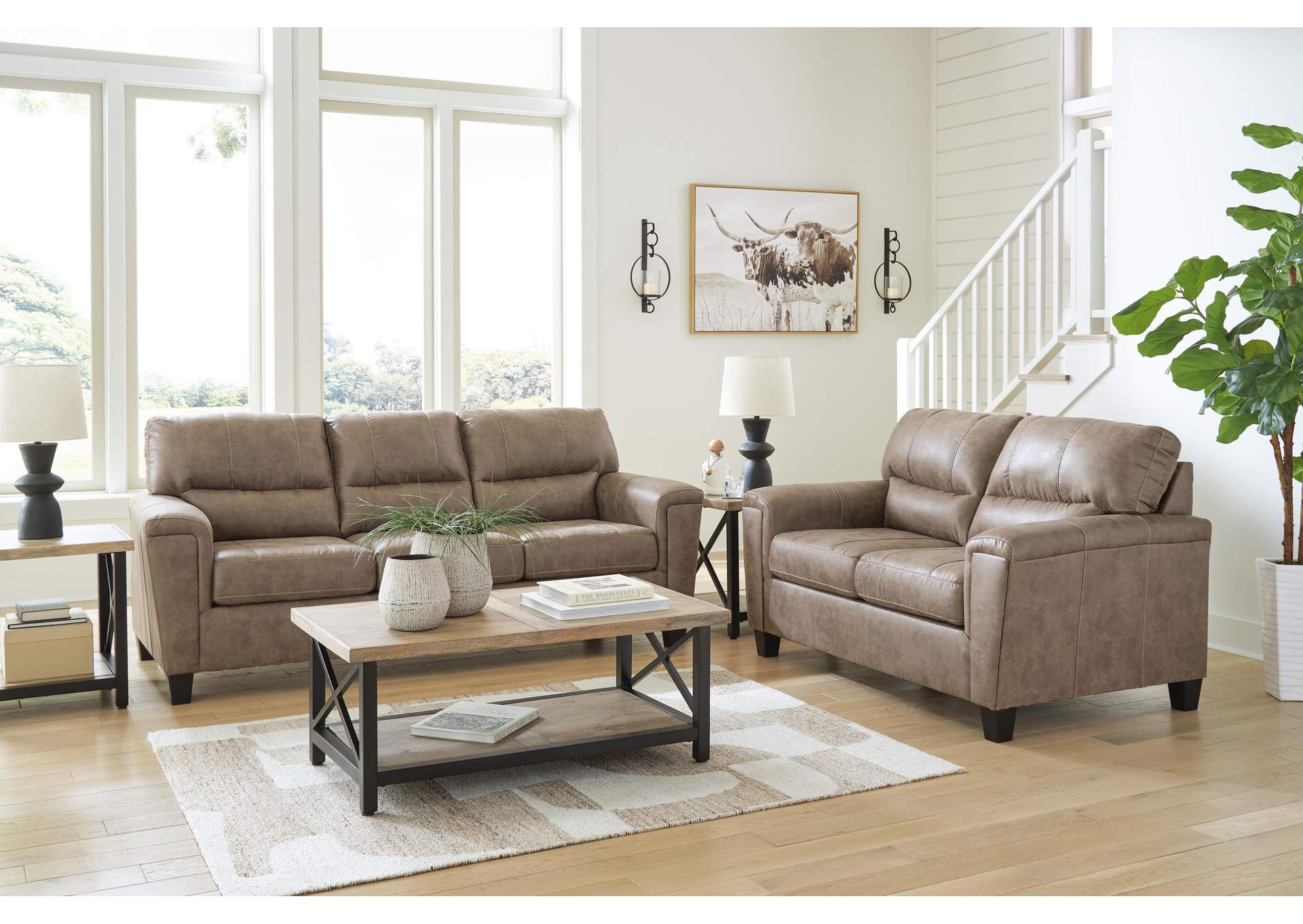Navi Sofa and Loveseat