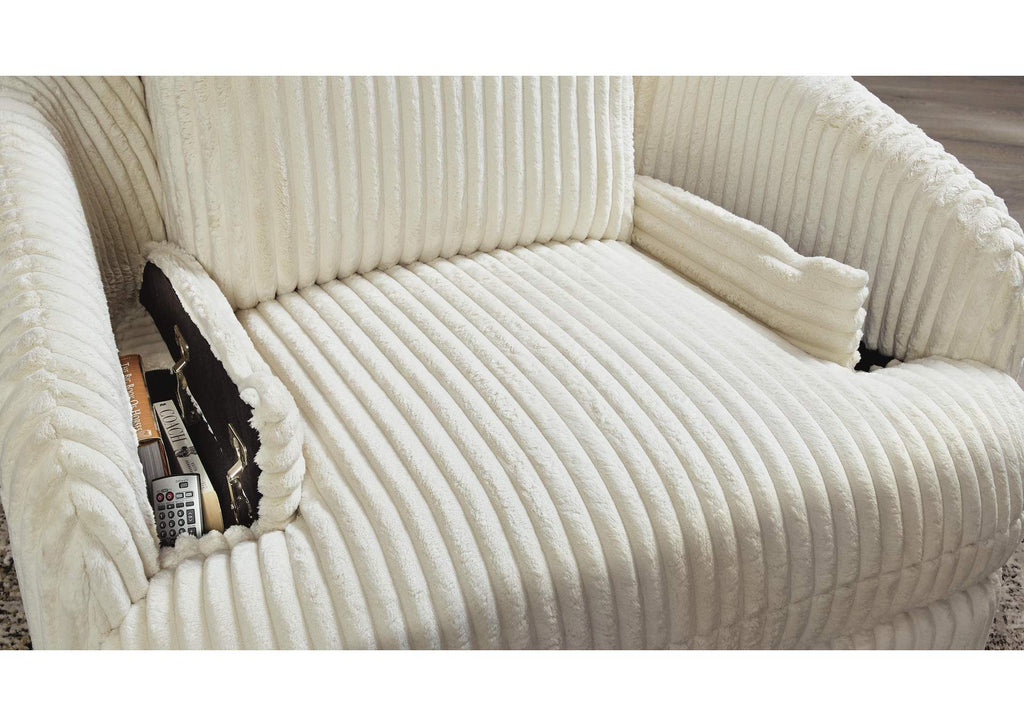 Tie-Breaker Swivel Glider Recliner detail