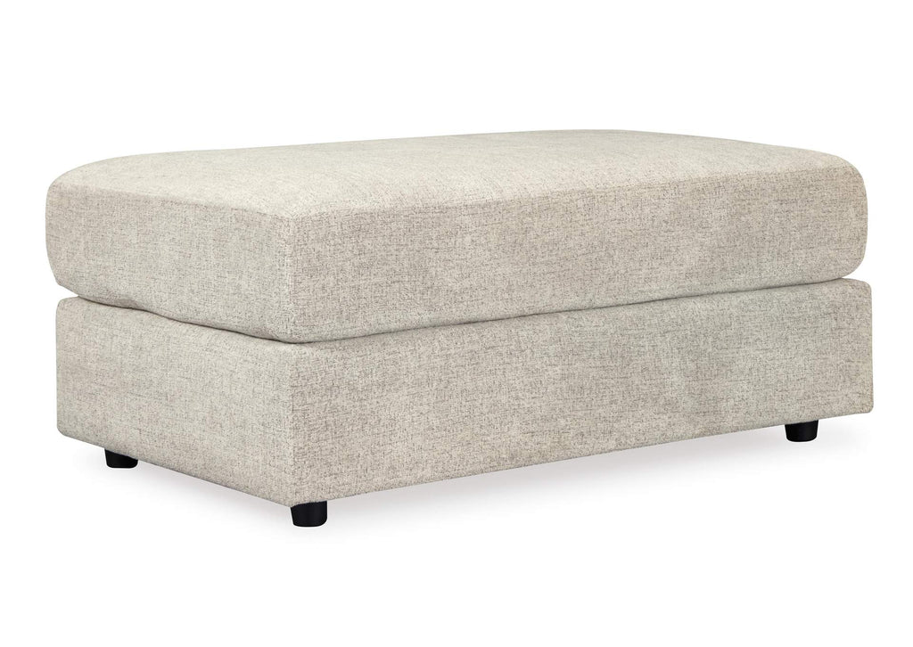 Soletren Chair and Ottoman angled view