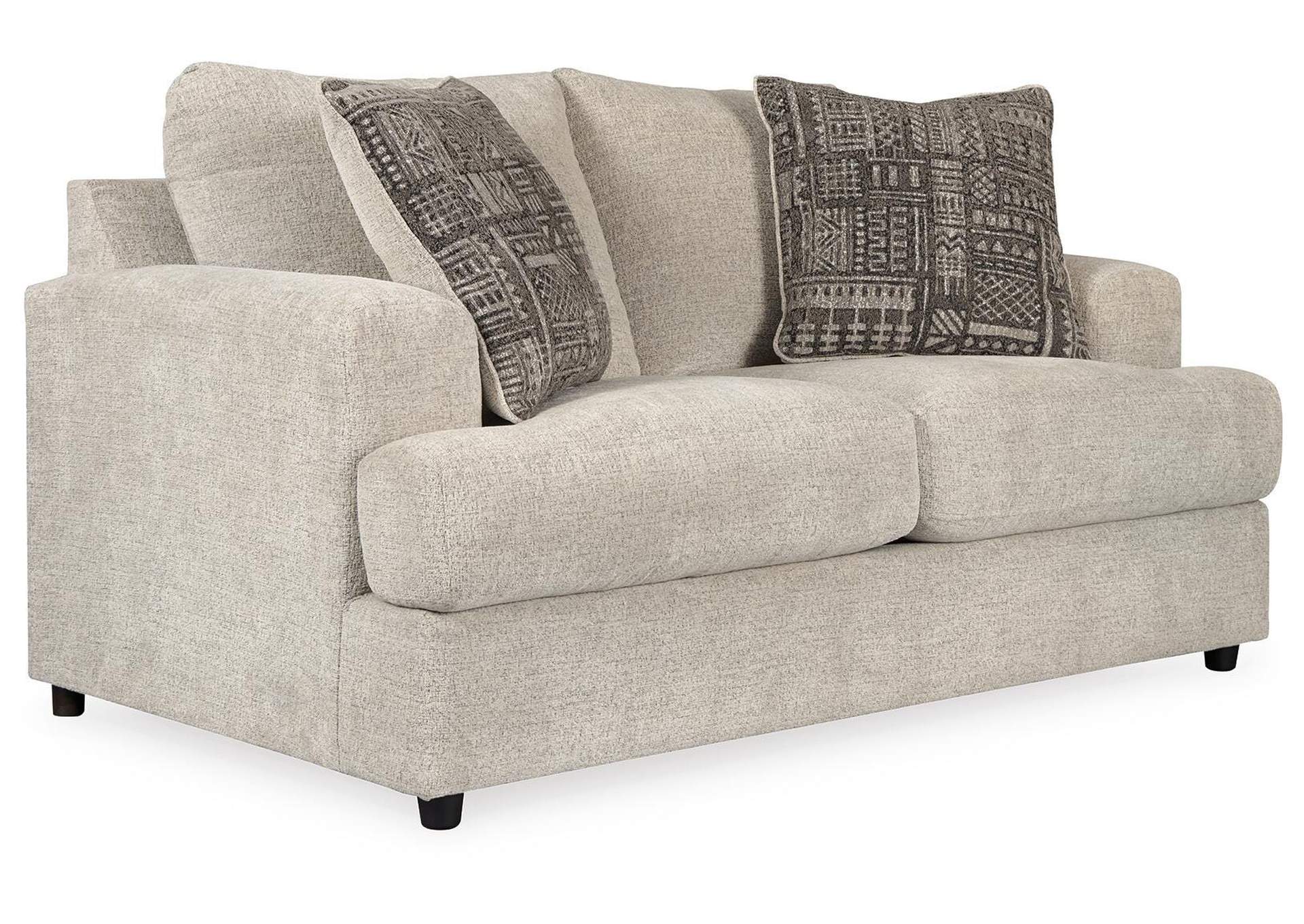 Soletren Sofa, Loveseat and Chair angled view