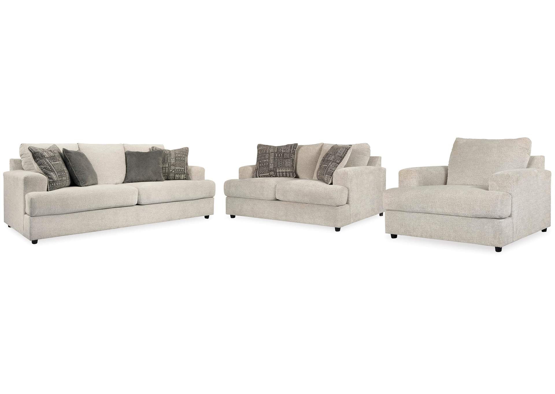 Soletren Sofa, Loveseat and Chair