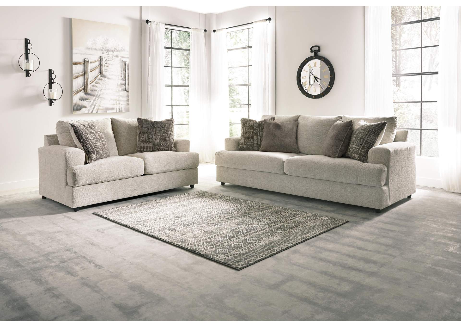 Soletren Sofa and Loveseat