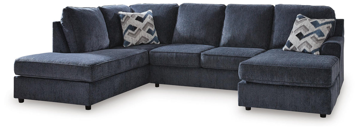 Albar Place sectional, 2-Piece Sectional · Left-Facing Chaise · 124 × 86 × 39 in, view 1